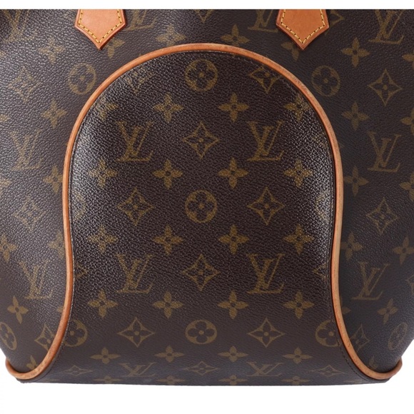 Louis Vuitton Ellipse MM Satchel Handbag M51126 Brown Monogram Canvas - Picture 4 of 15